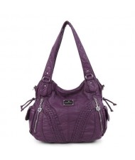 (21 Colors Available) Casual Fashion Lady PU Shoulder Bag/ Tote Bag