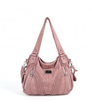(21 Colors Available) Casual Fashion Lady PU Shoulder Bag/ Tote Bag