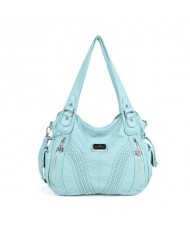 (21 Colors Available) Casual Fashion Lady PU Shoulder Bag/ Tote Bag