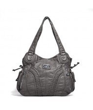 (21 Colors Available) Casual Fashion Lady PU Shoulder Bag/ Tote Bag
