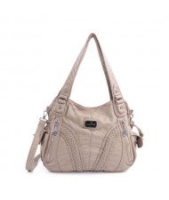 (21 Colors Available) Casual Fashion Lady PU Shoulder Bag/ Tote Bag