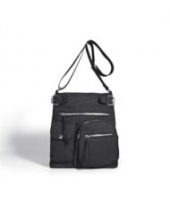 (13 Colors Available) High Fashion Women Top Belt Crossbody PU Tote Bag/ Shoulder Bag