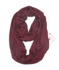 18 Colors Available High Fashion Solid Color Pocket Scarf