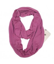 18 Colors Available High Fashion Solid Color Pocket Scarf