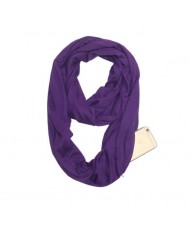 18 Colors Available High Fashion Solid Color Pocket Scarf