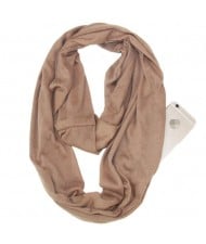 18 Colors Available High Fashion Solid Color Pocket Scarf