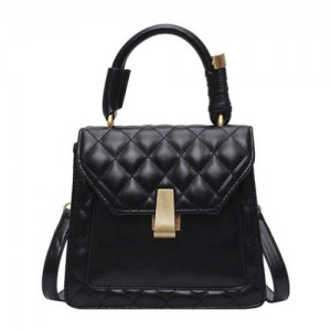 (4 Colors Available) Lozenge Stitching Spring and Summer Fashion Handbag/ Shoulder Bag