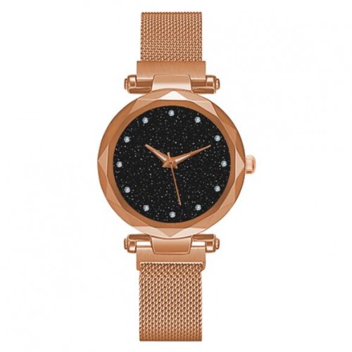 5 Colors Available Starry Night Rhinestone Embellished Dial Magnetic ...