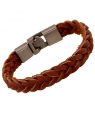 Handmade Weaving Style Vintage Leather Bracelet