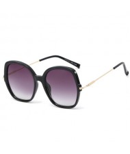 6 Colors Available Thick Frame High Fashion Cat Eye Shape Women Sunglasses