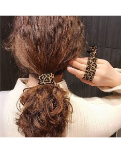 Korean High Fashion Online Stars Style Hair Band - Leopard Prints