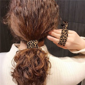 Korean High Fashion Online Stars Style Hair Band - Leopard Prints