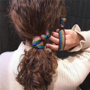 Korean High Fashion Online Stars Style Hair Band - Multicolor