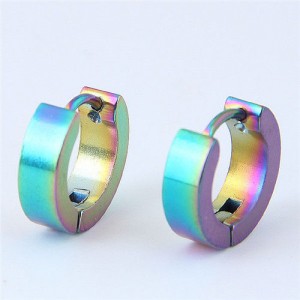 High Fashion Titanium Steel Cool Style Ear Clips - Multicolor