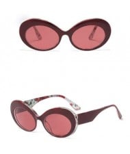 6 Colors Available High Fashion Cat Eye Frame Women Sunglasses
