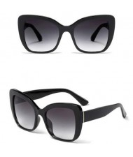 6 Colors Available Summer Fashion Bold Frame Cat Eye Women Sunglasses