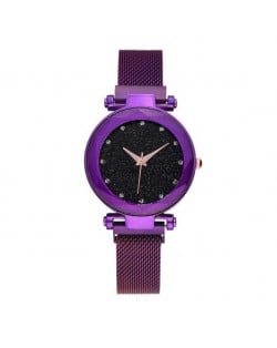 6 Colors Available Starry Night Index Delicate Fashion Women Wrist Watch