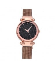 6 Colors Available Starry Night Index Delicate Fashion Women Wrist Watch