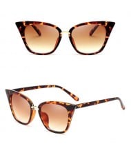 11 Colors Available Vintage Fashion Slim Frame Design Women Cat Eye Sunglasses