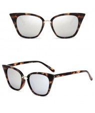 11 Colors Available Vintage Fashion Slim Frame Design Women Cat Eye Sunglasses