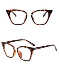 11 Colors Available Vintage Fashion Slim Frame Design Women Cat Eye Sunglasses
