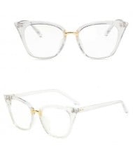 11 Colors Available Vintage Fashion Slim Frame Design Women Cat Eye Sunglasses