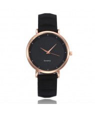 8 Colors Available Candy Color Concise Style Silicone Wrist Watch
