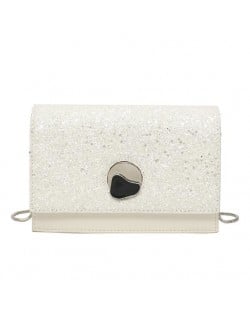 (3 Colors Available) Shining Paillette Graceful Design Chain Fashion Women Handbag/ Shoulder Bag