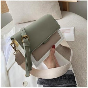 (4 Colors Available) Contrast Color Design Korean Fashion Women Handbag/ Shoulder Bag
