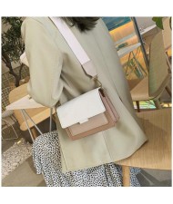 (4 Colors Available) Contrast Color Design Korean Fashion Women Handbag/ Shoulder Bag