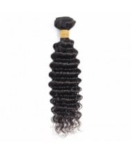 1 Bundle Deep Wave Virgin Human Hair Weft/ Extensions