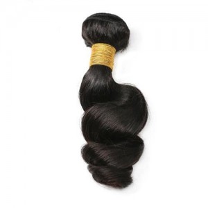 1 Bundle Loose Wave Virgin Human Hair Weft/ Extensions