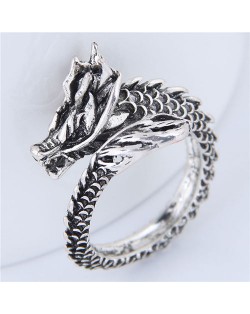 Vintage Dragon Design Alloy Ring 