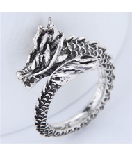 Vintage Dragon Design Alloy Ring 