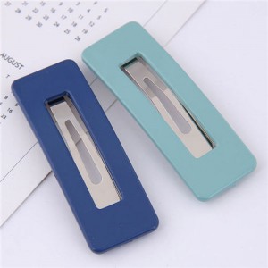 Candy Color High Fashion Bar Shape Women Hair Pins Combo - Blue