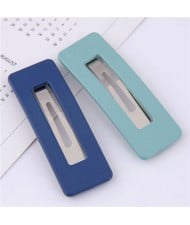 Candy Color High Fashion Bar Shape Women Hair Pins Combo - Blue
