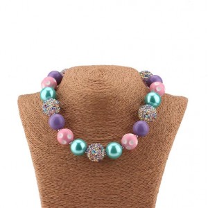 Various Colors Beads Fashion Toddler Necklace