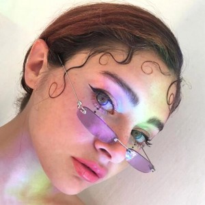 7 Colors Available Mini Square Shape Frameless High Fashion Sunglasses