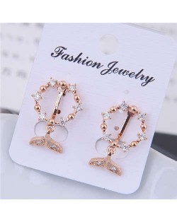 Korean Fashion Graceful Fish Design Women Ear Clips