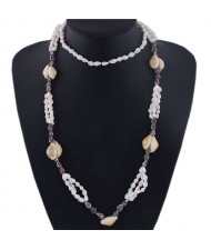 Seashell Beach Fashion Bohemian Style Costume Necklace