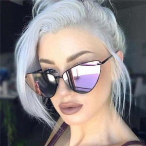 6 Colors Available Vintage Design Cat-eye Frame High Fashion Sunglasses