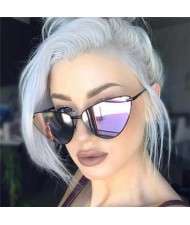 6 Colors Available Vintage Design Cat-eye Frame High Fashion Sunglasses