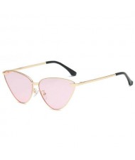 6 Colors Available Vintage Design Cat-eye Frame High Fashion Sunglasses
