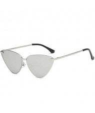6 Colors Available Vintage Design Cat-eye Frame High Fashion Sunglasses