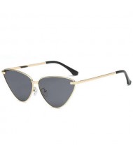 6 Colors Available Vintage Design Cat-eye Frame High Fashion Sunglasses