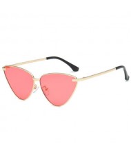 6 Colors Available Vintage Design Cat-eye Frame High Fashion Sunglasses