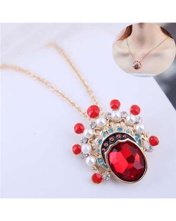 Beijing Opera Fashion Women Costume Necklace