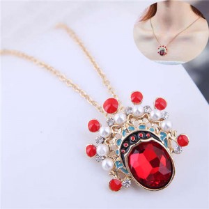 Beijing Opera Fashion Women Costume Necklace
