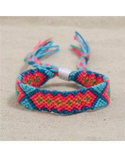 Bohemian Weaving Fashion Women Friendship Bracelet - Color 1