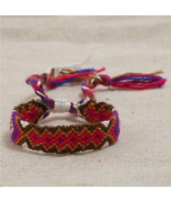 Bohemian Weaving Fashion Women Friendship Bracelet - Color 2